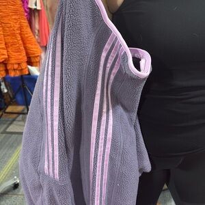 Women's Purple and Pink Fleece Jacket